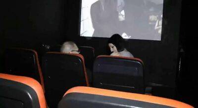 Two horny thick boner hard fucking wifey in cinema on vidfreenow.com