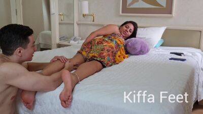 Goddess Kiffa Hangover Footworship - Foot Fetish - Barefoot - Foot Worship - Soles - Foot Slave on vidfreenow.com