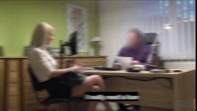 Choosers Can Be Beggars - blonde MILF cougar seduces bank worker on vidfreenow.com