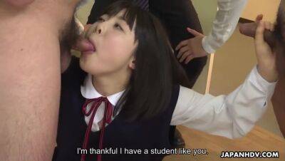 Tomoyo Isumi - Asian Teen Bukkake Video - Japan on vidfreenow.com