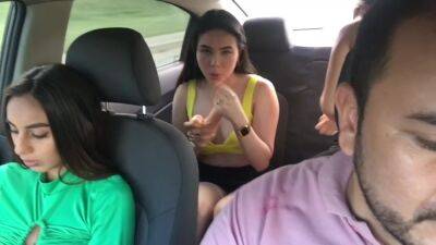 The Uber Driver Gets Horny To See My Friend Without Underwear on vidfreenow.com