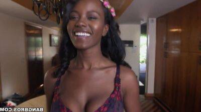 Ghetto porn with leggy ebony babe - black tits on vidfreenow.com