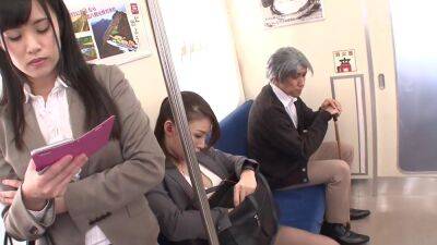 Japanese group sex porn in public subway - big natural tits - Japan on vidfreenow.com