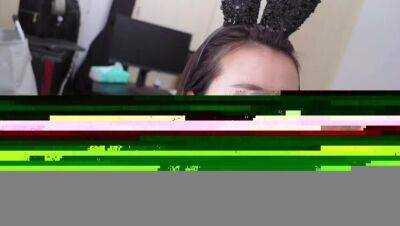 Cute Bunny Girl Sucking Cock and Cum on Pussy w\/ Doggystyle - Japanese POV - Japan on vidfreenow.com