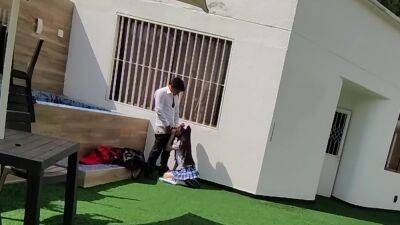 Young School Boys Have Sex On The School Terrace And Are Caught On A Security on vidfreenow.com