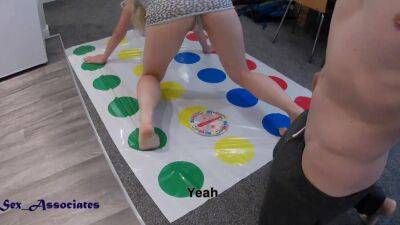 PAWG teen found the best way to play twister with her husband's friend - Russia on vidfreenow.com