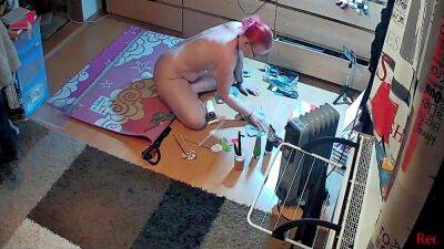 Caught Painting Nude Again on vidfreenow.com