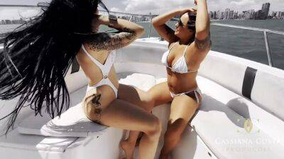 Latina MILFs sold their pussies for a yacht trip on vidfreenow.com