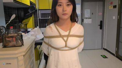 Chinese Girl In Long Dress In Bondage - China on vidfreenow.com