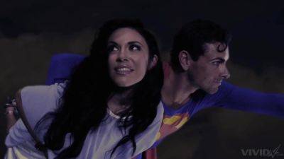 Superman's weakness is kryptonite and brunettes with shaved pussies on vidfreenow.com