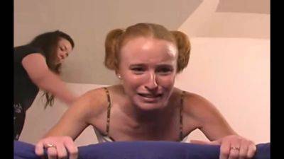 Jessica Spanked To Tears With The Hairbrush on vidfreenow.com