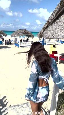 Sexy Monika Fox Walks Along Beach Of Varadero - Monikafox on vidfreenow.com