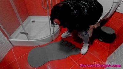 She washes my cock then puts it deep in her throat and her other holes - PissVids on vidfreenow.com