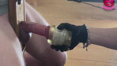 Close Up Femdom Edges Cock To Ruined Orgasm In A Glass 5 Min - Britain on vidfreenow.com