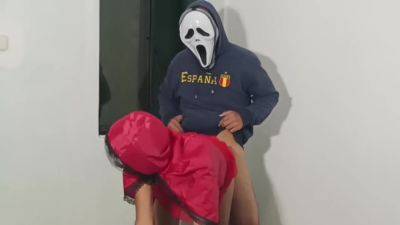 Fucking Little Red Riding Hoods Stepsister On Halloween - India on vidfreenow.com