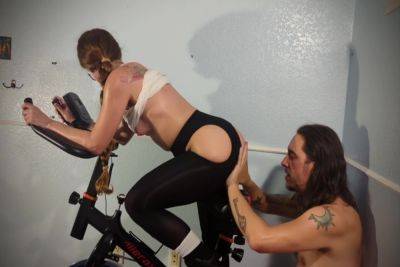 Part 2...i Lick Fuck & Finger Her During Her Workout! Long Hair Ginger Gets Dick During Workout!!! on vidfreenow.com