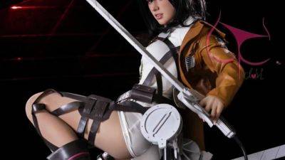 Mikasa Sex Doll - Attack on Titan on vidfreenow.com