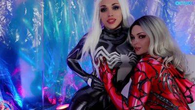 Octokuro Venom and Carnage cosplay fuck on vidfreenow.com