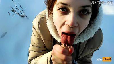 Extreme Blowjob In The Park Air Temperature 18c With Miha Nika 69 And Mi Ha on vidfreenow.com