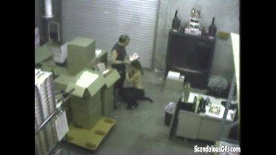 Hot Blonde Fucking Hardcore in warehouse on vidfreenow.com