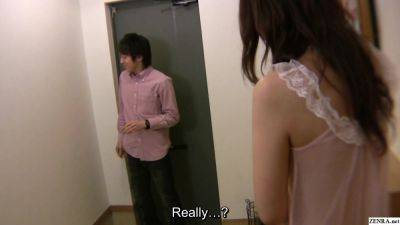 Bashful Japanese MILF answers door nearly naked leading to sex - Japan on vidfreenow.com