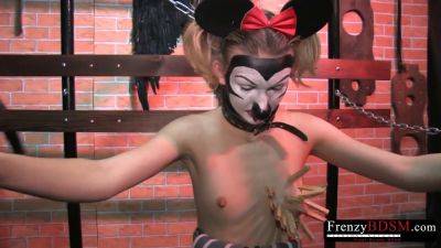 Montage, the kinky mature Masochist, gets wild with toys and clamps - Czech Republic on vidfreenow.com