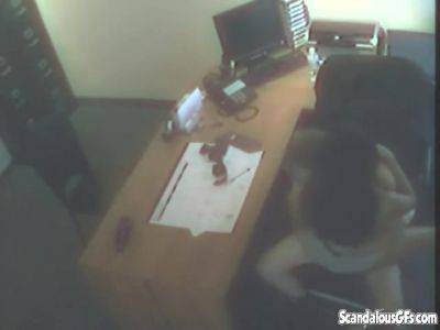 Office whore fucks the boss man at work on vidfreenow.com