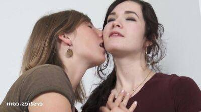 Unholy whores Lucy and Nora lesbian incredible sex scene on vidfreenow.com