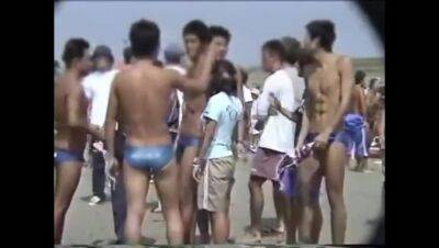 Sneak shot swimming sports men's on the beach - MANIAC撮盗 - Japan on vidfreenow.com