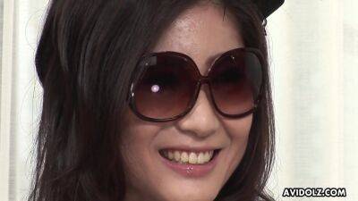 Akari Yukino - Japanese With Sunglasses Suck Cock In A Threesome Uncensored - Japan on vidfreenow.com