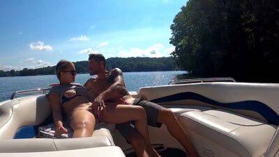 Last few weeks of summer so we had to get in some hot sex on the lake on vidfreenow.com