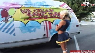 Petite blonde cheerleader teen picked up for sex in a car - Usa on vidfreenow.com