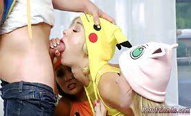 College party camping first time Poke Man Go! on vidfreenow.com