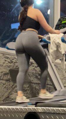 Gym candid big ass Latina on vidfreenow.com