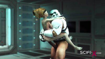 A sexy young hottie gets fucked by stormtrooper in the spaceships - Thailand on vidfreenow.com