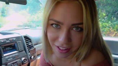 Daddy's stepdaughter gives a road head and gest her slit rammed on vidfreenow.com