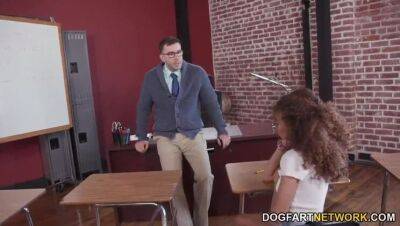 Cecilia Lion Takes Her Teachers Cock For Extra Credit on vidfreenow.com