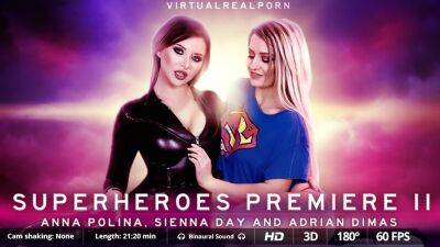 Superheroes premiere II - Britain on vidfreenow.com