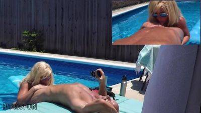 Bikini Photo Shoot Turns To Pool Pounding...video Glasses Pov !!! on vidfreenow.com