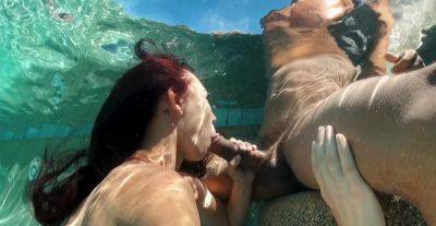 A bit of underwater blowjob and she's set to fuck in the kinkiest manners on vidfreenow.com