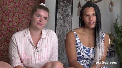 Amateur lesbians Natascha & Lena S - Brunette - Germany on vidfreenow.com