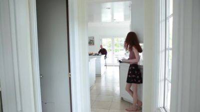 Skinny Redhead on vidfreenow.com