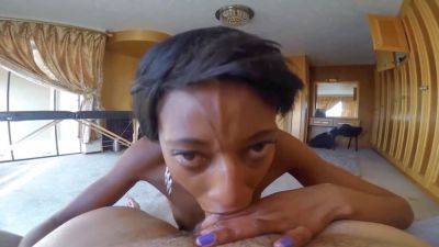 Petite Skinny Black Teen Anal Pounding And Ass To Mouth Face Fucked On Masseuse Table on vidfreenow.com