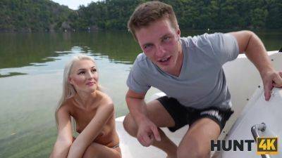 Lovita Fate gets her tight pussy drilled on a boat by a hot blonde teen on vidfreenow.com