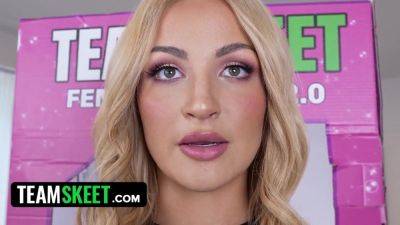 Hot Sex Robot Compilation - behind the scene with busty blonde Jazmin luv on vidfreenow.com