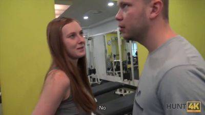 Linda Sweet gets paid for gym sex & gets it hard, see through, and on! on vidfreenow.com