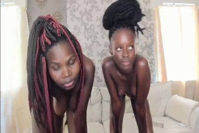 Two African Girls Masturbating on vidfreenow.com