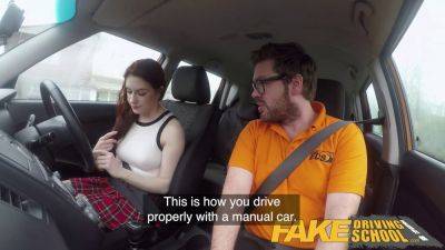 Anna De Ville gets her tight ass drilled hard in fake driving school - Britain on vidfreenow.com