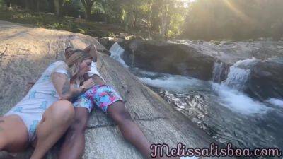 I Showed Myself At The Waterfall And The Black Fucked Me on vidfreenow.com