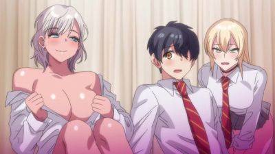 School Doctor's office threesome - Class De Otoko Wa Boku Hitori ep1 on vidfreenow.com